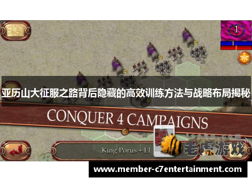 亚历山大征服之路背后隐藏的高效训练方法与战略布局揭秘