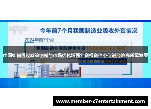 中国如何通过政策创新与市场优化增强外资投资信心促进经济高质量发展