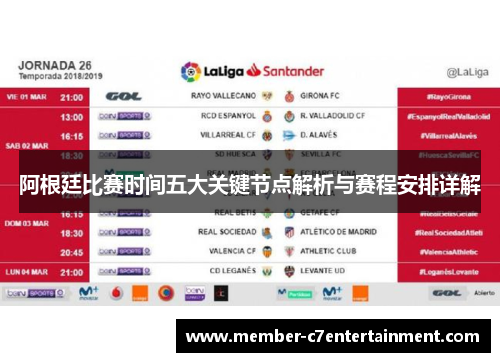 阿根廷比赛时间五大关键节点解析与赛程安排详解